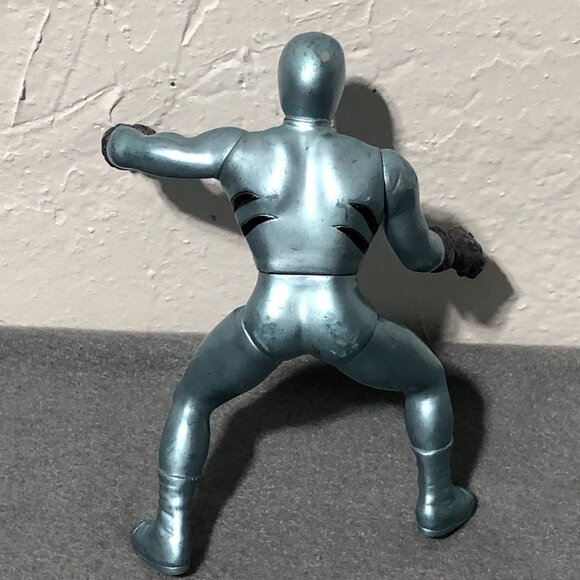 1993 MMPR Power Rangers 7" Silver Putty Patrol - Picture 3 of 7